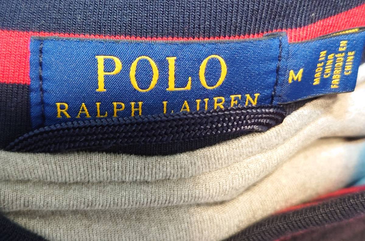 美品 POLO Ralph Lauren ポロ ラルフローレン 復刻 P-WING ウイングフット フリース スタジャン P-WING Fleece STADIUM JACKET Mサイズ TO_画像7