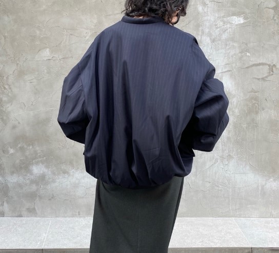 定価9 5万 seya セヤ Puffy Nehru blouson Worsted wool ウール 定価9 5万 seya セヤ Puffy Nehru blouson Worsted wool ウール