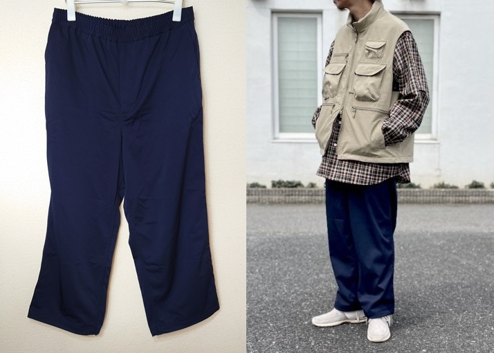 新品 DAIWA PIER39 ダイワピア39 23SS TECH EASY TROUSERS TWILL テック イージートラウザーズ ドローコード付 パンツ BP-38023 LサイズTL