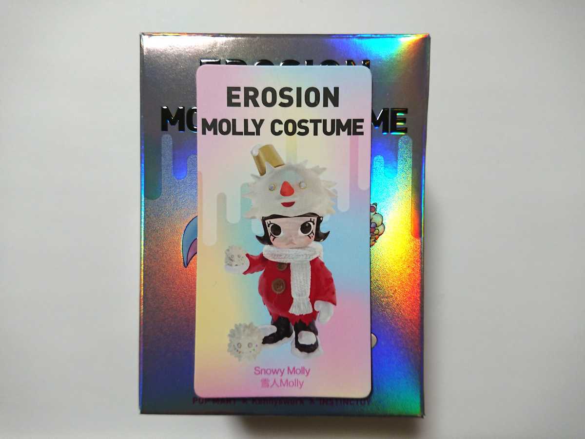 KENNYSWORK INSTINCTOY EROSION MOLLY COSTUME シリーズ Snowy Molly POPMART ポップマート インスティンクトイ モリー 内袋未開封_画像2