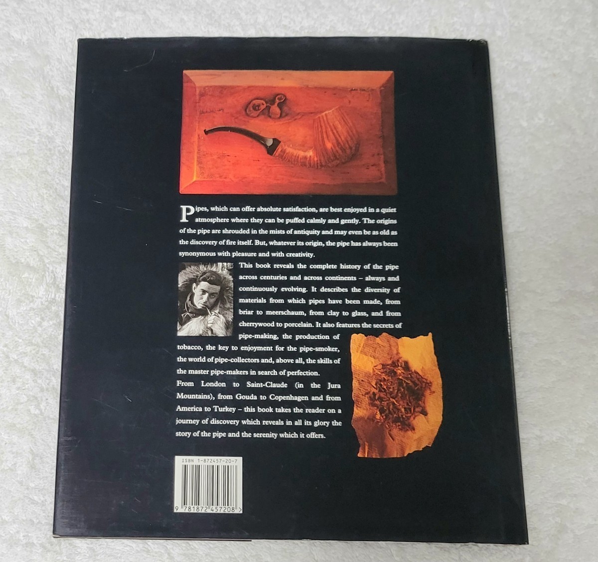The Illustrated History of the Pipe　パイプの図解された歴史　ハードカバー - 1994　アレクシス・リーバート著 アラン・マヤ_画像2
