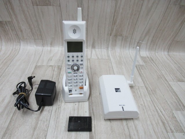 NU ※保証有 サクサ SAXA PTⅡPro Vにて使用 コードレス電話機