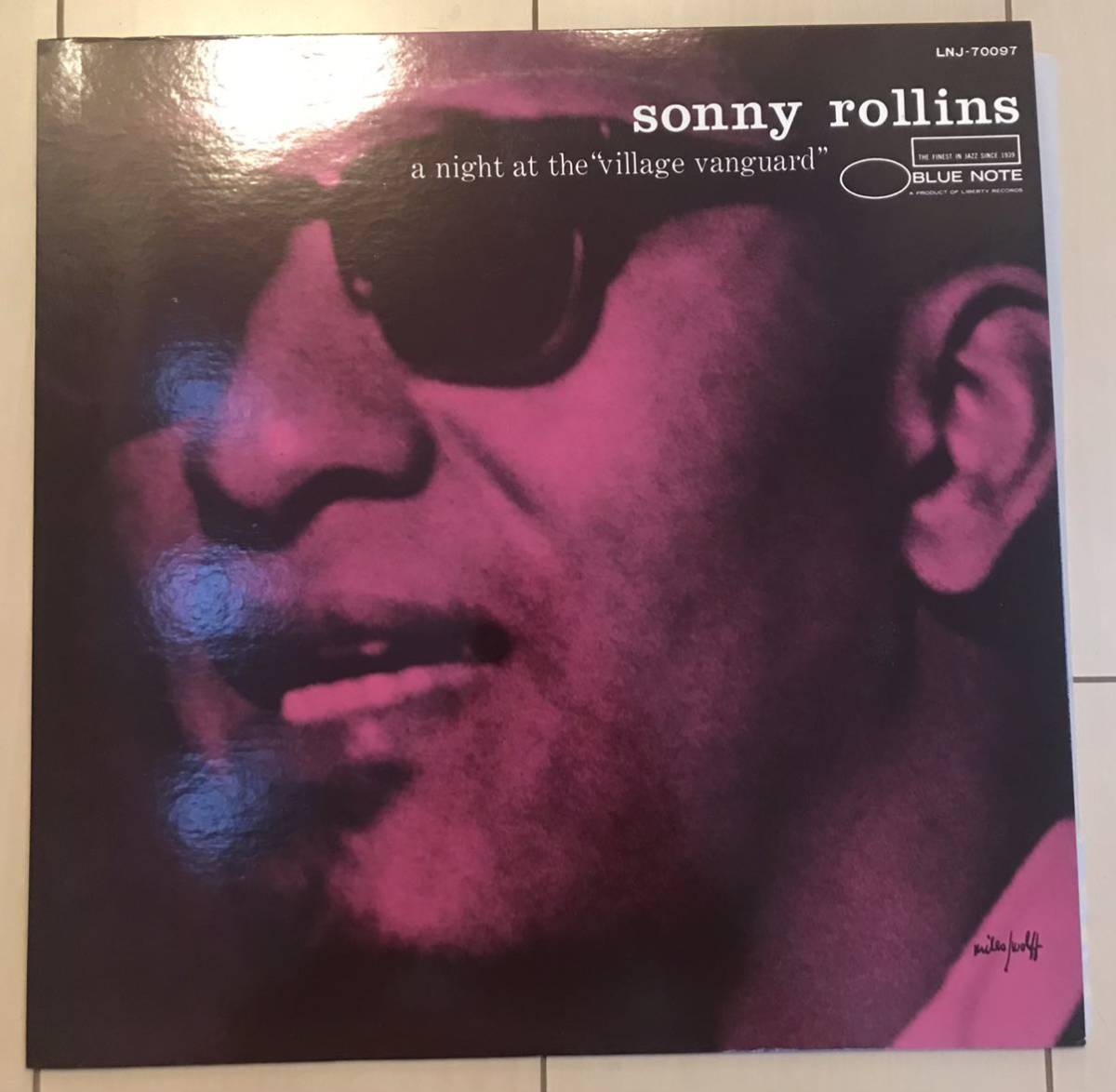 ■SONNY ROLLINS■ソニーロリンズ■A Night At The “Village Vanguard” / 1LP / Nlue Note 1681 / ブルーノート / 東芝EMI / 歴史的名盤_画像1