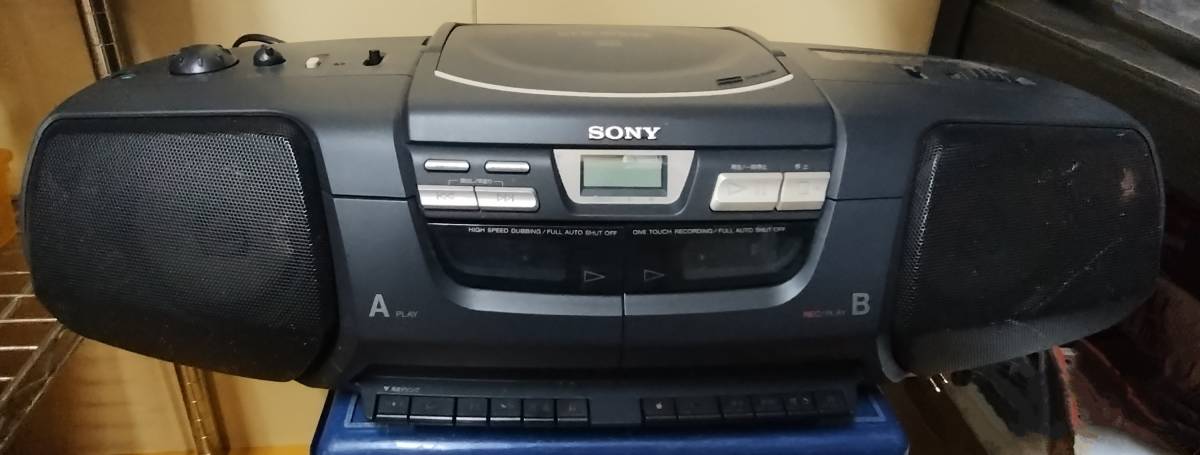 SONY ソニー ラジカセ CFDーW222 ラジオ CD カセットテープ SONY ソニー ラジカセ CFDーW222 ラジオ CD カセットテープ