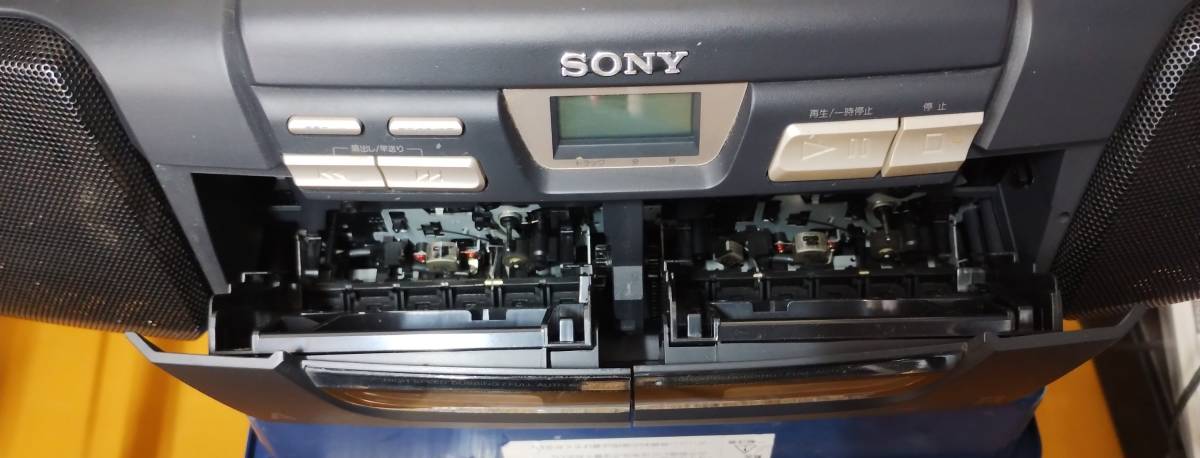 SONY ソニー ラジカセ CFDーW222 ラジオ CD カセットテープ SONY ソニー ラジカセ CFDーW222 ラジオ CD カセットテープ
