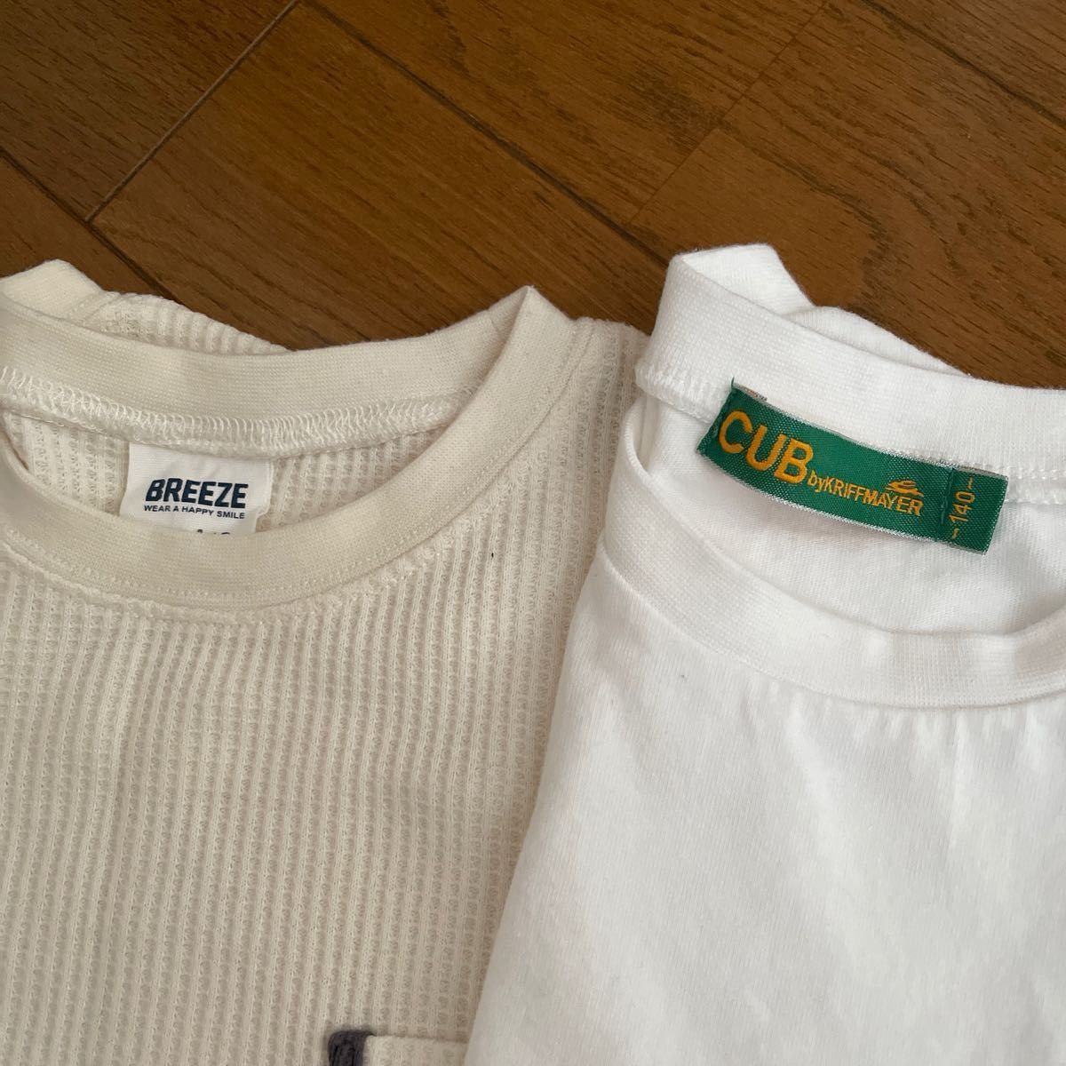 Tシャツ　140 白T ブランド　breeze coen クリフメイヤー　エフオーキッズ　まとめて　セット売り