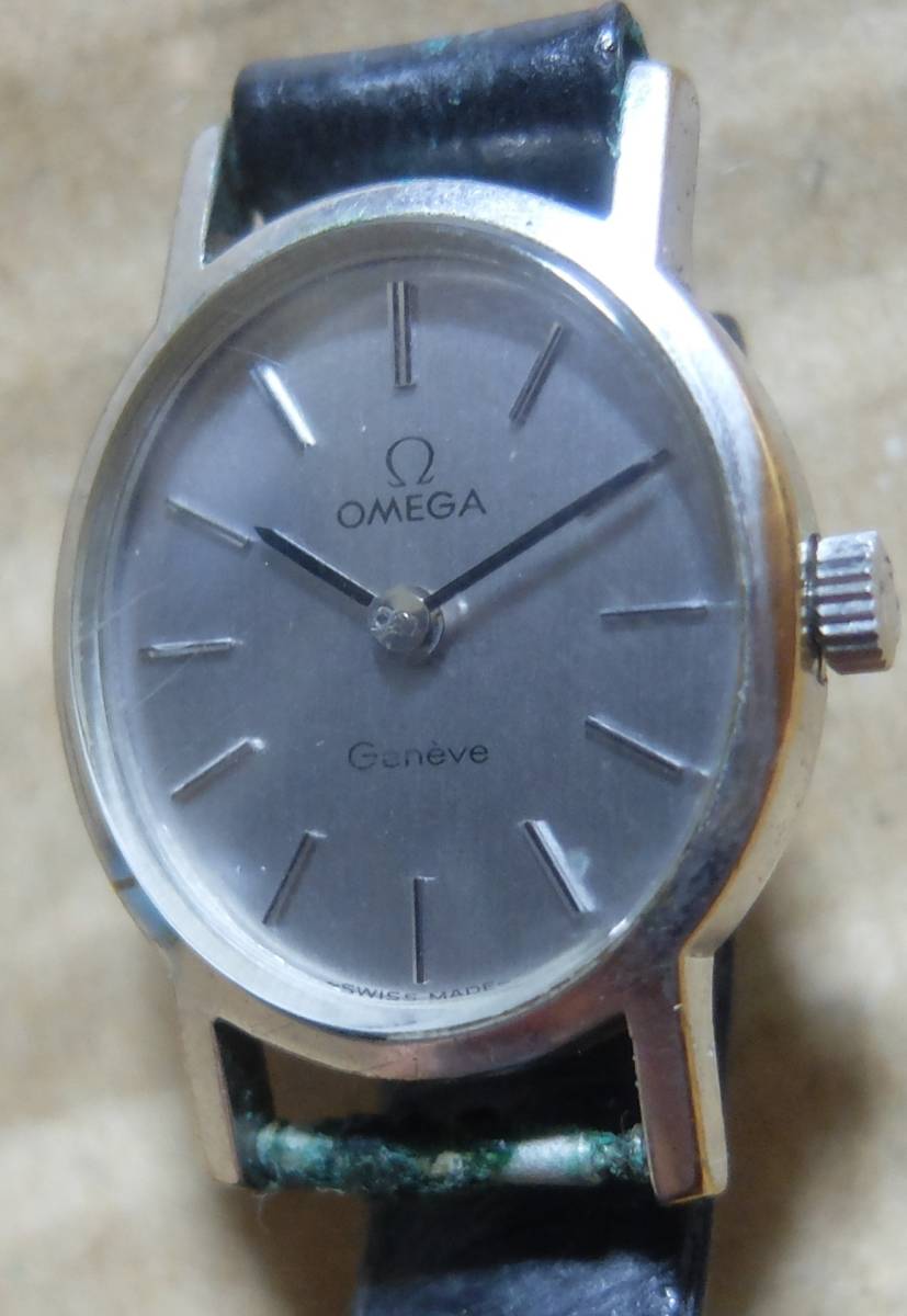OMEGAオメガ　Geneveジュネーブ　手巻き　腕時計　USED品　レディースサイズ　_画像5