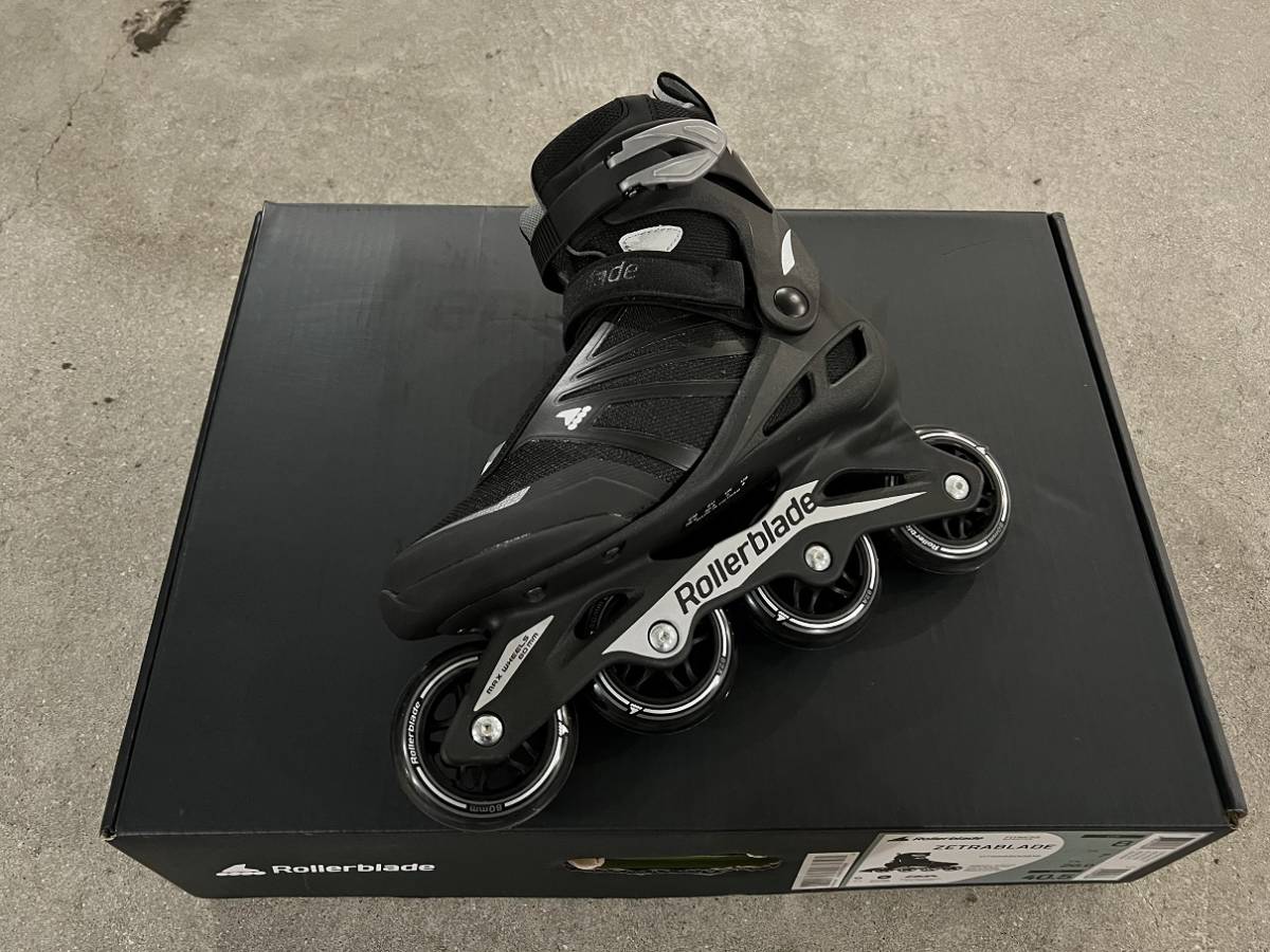 新品！未使用品！NEWモデルフィットネスインラインスケート「ROLLERBLADE　ZETRABLADE／26.0㎝」