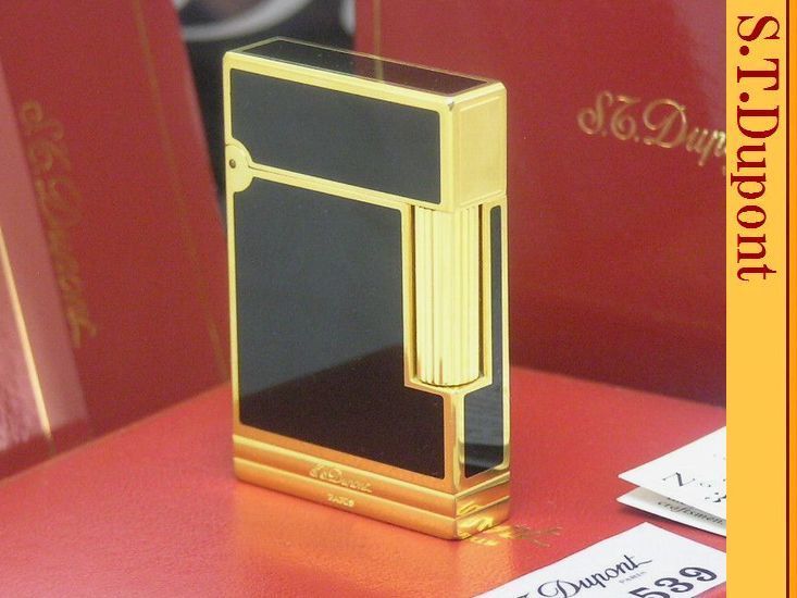 逆輸入 】S.T.Dupont ブラック アンダーベルト 激レア 未使用品 【 ライン2 エス・テー・デュポン喫煙具6 煙草! ガスライター◆葉巻 ギャッツビー デュポン