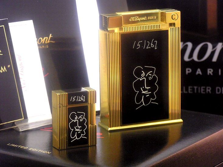【国内配送】 程度・並の上の上↑】エス・テー・デュポン 23K 限定 ライン1S デュポン