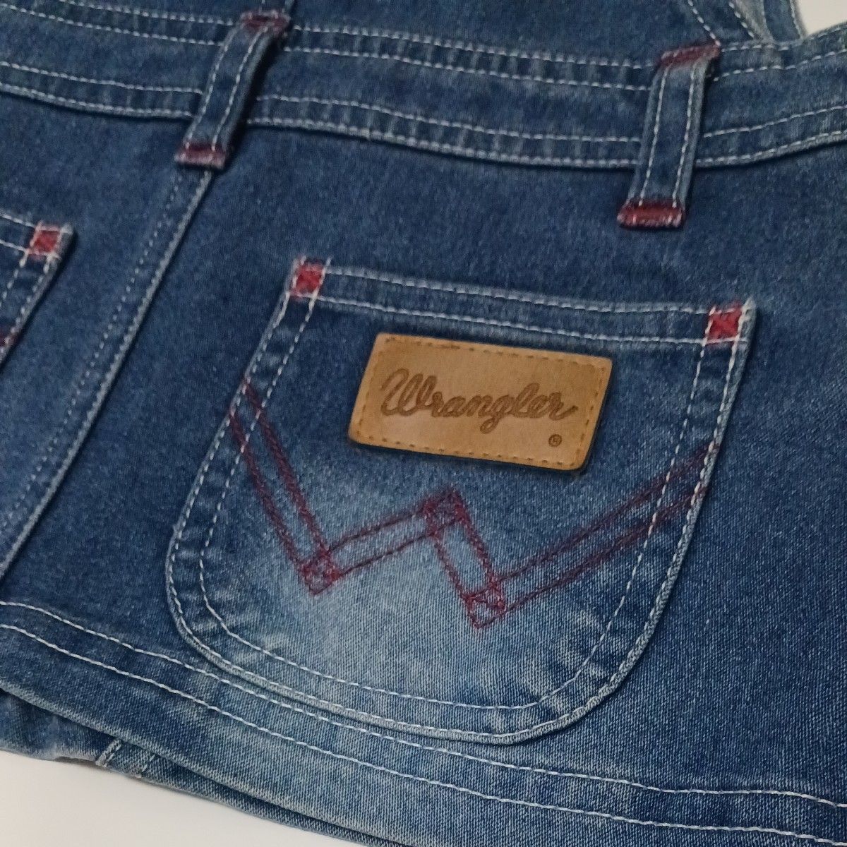 ジャンパースカート オーバーオール　WRANGLER　ラングラー　 Lee デニムサロペット デニムオーバーオール　デニム　80