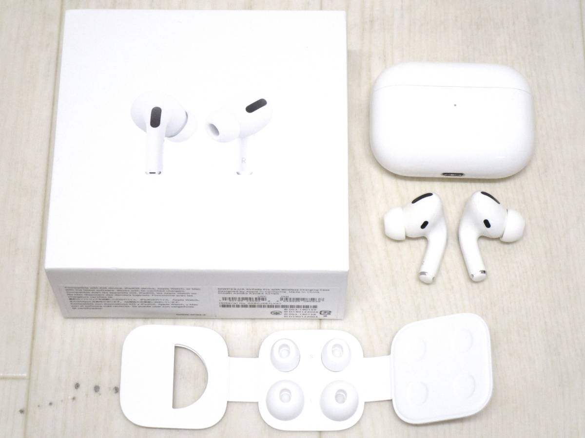 欠品有】HE-868◇Apple アップル第1世代AirPods Pro MWP22J/A 中古品