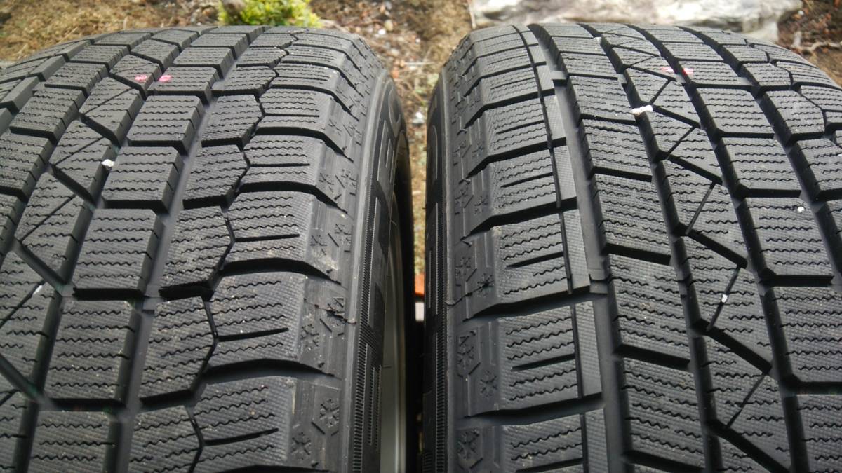 冬SET 9部山 送料0 2020年製 KR36 ケンダ 215/60R17 マナレイスポーツ 5H 114.3 +48 7J 1本価格1本ずつ出品中 4本落札しないと削除します1_画像4