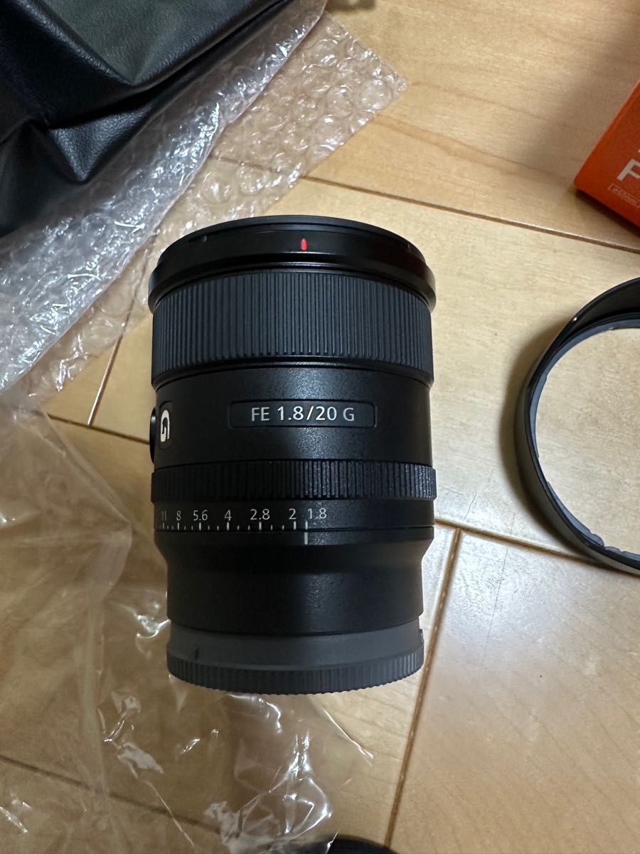 値下げ不可 ほぼ未使用 約一年保証付き FE 20mm F1 8 G SEL20F18G