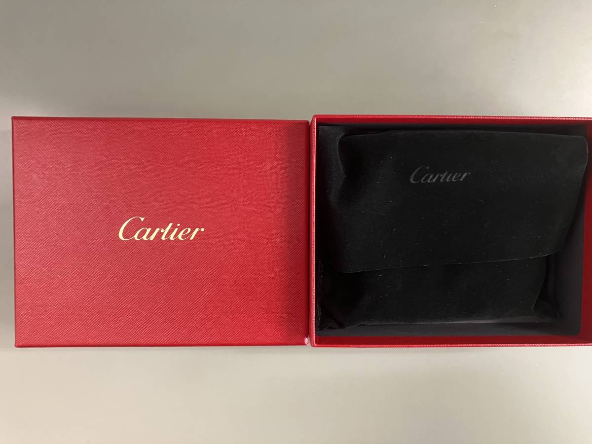 Cartier カルティエ 二つ折り財布 ミニ ウォレット ブラック（未使用品）　_画像3