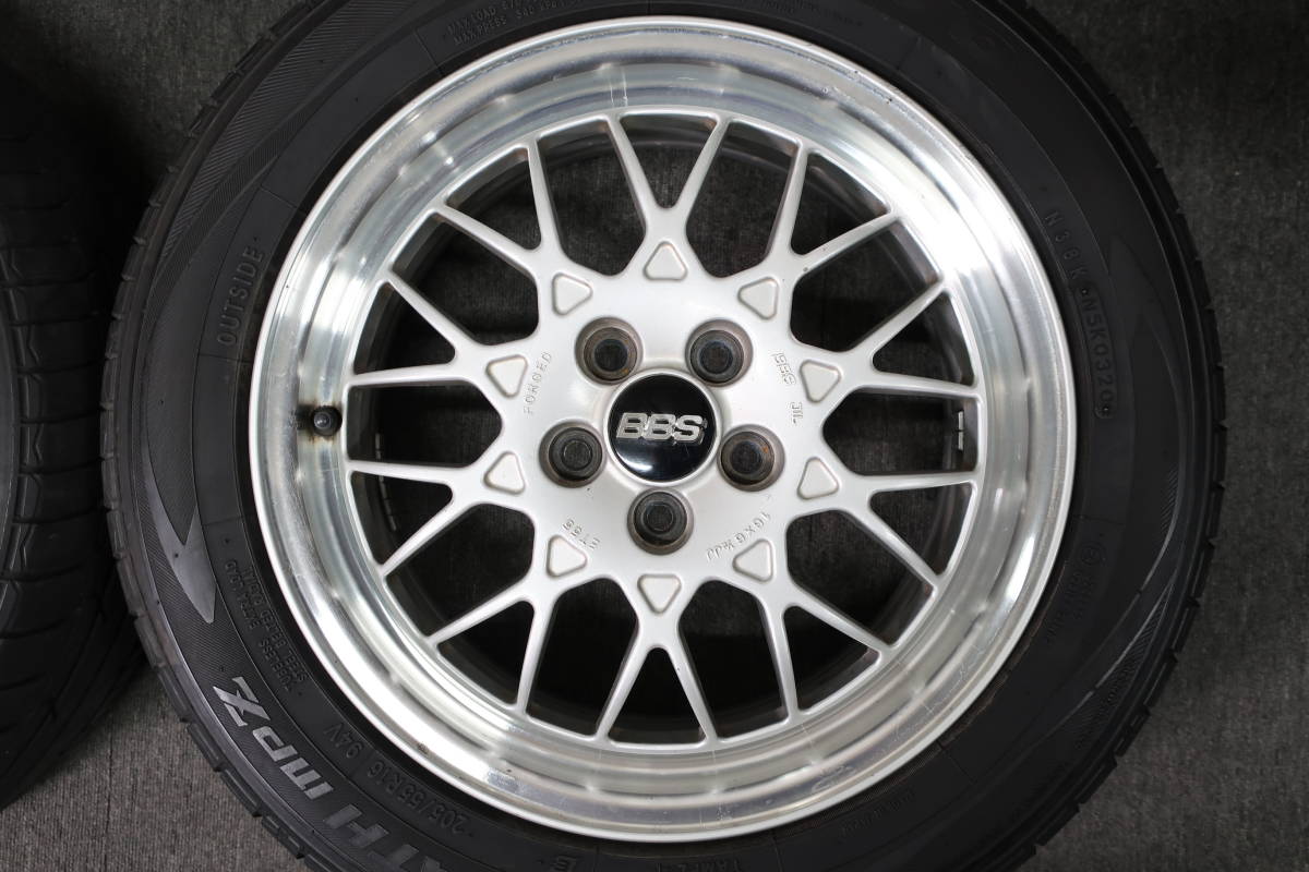 BBS　スバルオプション　トーヨー　205/55R16　PCD100　レガシィ　BRZ プリウス流用にも　室内保管_画像4