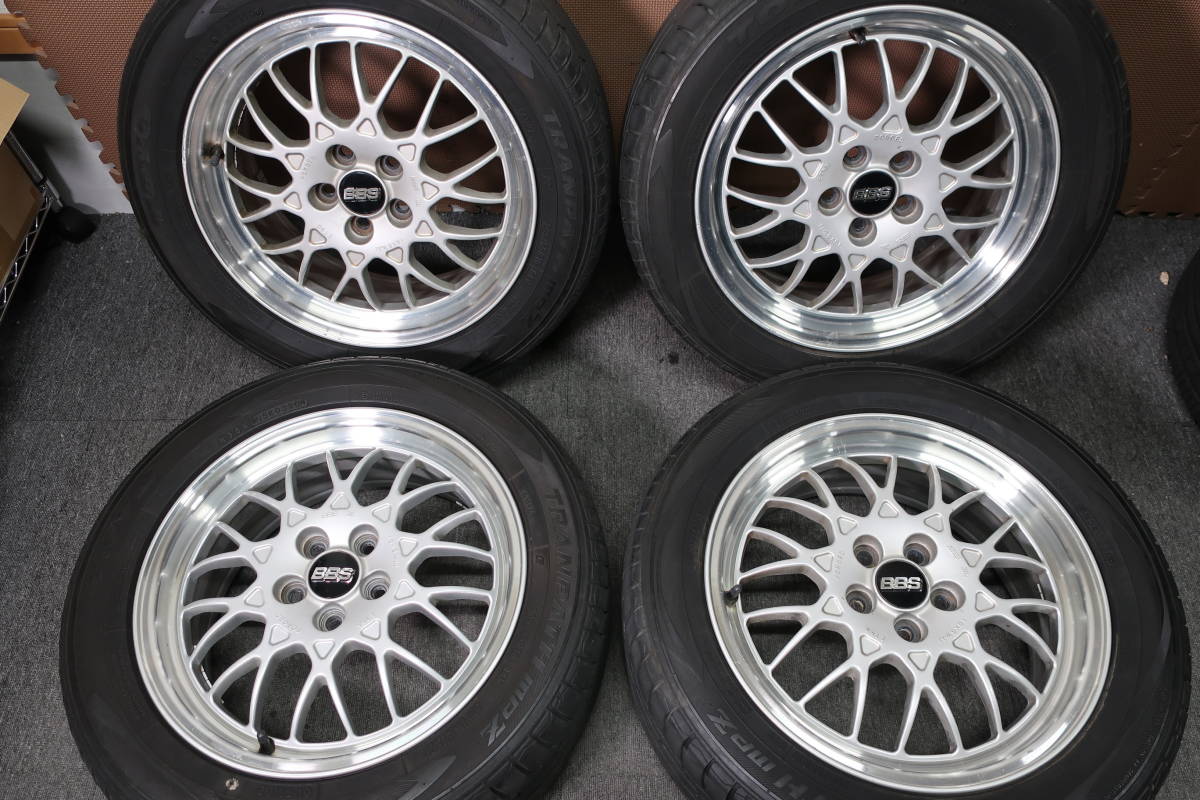 BBS　スバルオプション　トーヨー　205/55R16　PCD100　レガシィ　BRZ プリウス流用にも　室内保管_画像1