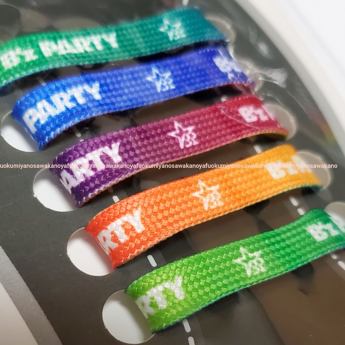 非売品 新品 未開封 B'z PARTY 継続記念品 レインボー カラー 非売品 新品 未開封 B'z PARTY 継続記念品 レインボー カラー