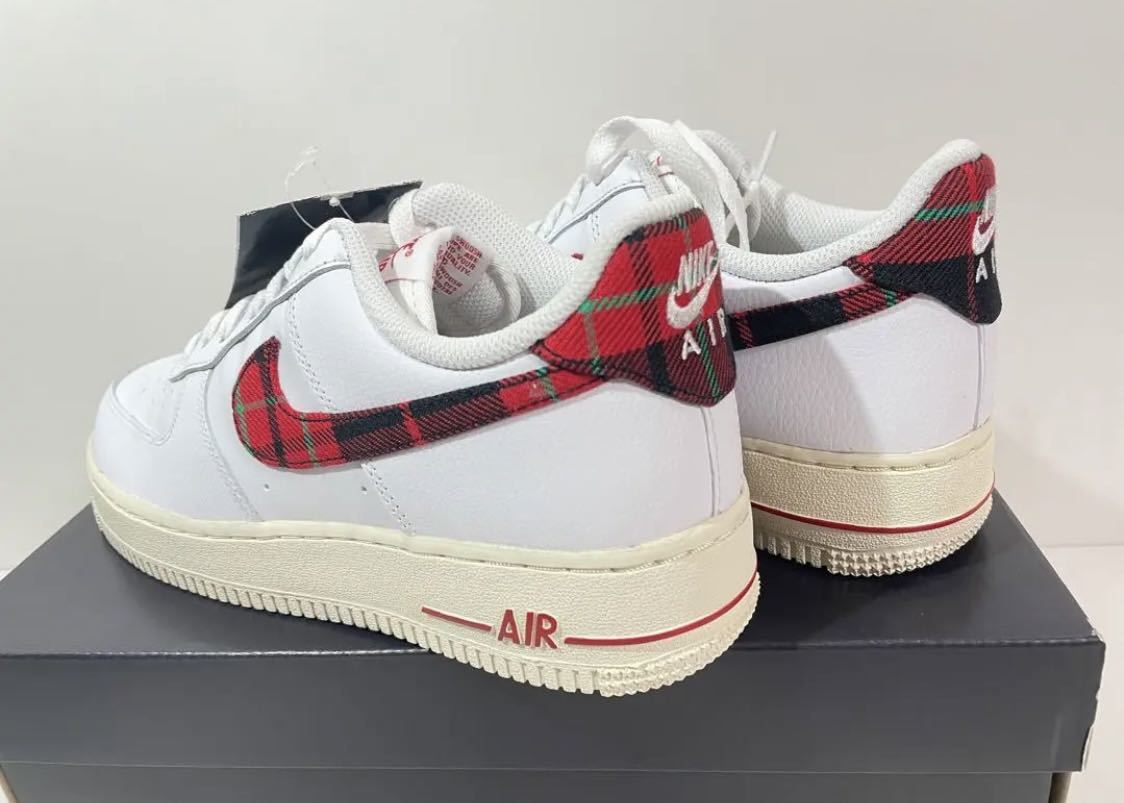 【送料無料】【新品】Nike Air Force 1 Low Plaid ナイキ エアフォース1 ロー プレイド ユニバーシティレッド