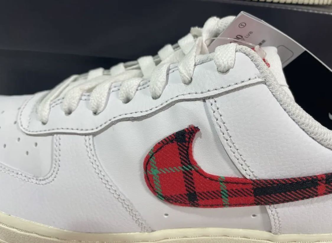 【送料無料】【新品】Nike Air Force 1 Low Plaid ナイキ エアフォース1 ロー プレイド ユニバーシティレッド