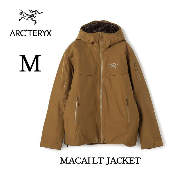 【送料無料】【新品】Mサイズ ARC'TERYX　MACAI　GORE-TEX　アークテリクス　マカイ　ダウンジャケット キャメル 