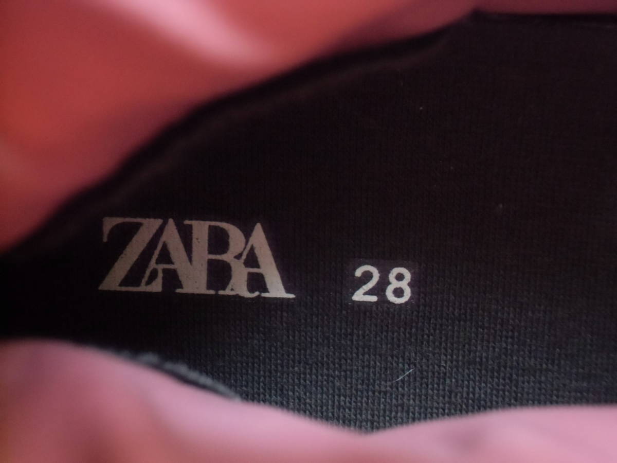 ZARA Zara Kids стеганое полотно ботинки розовый примерно 17.5cm ⑨