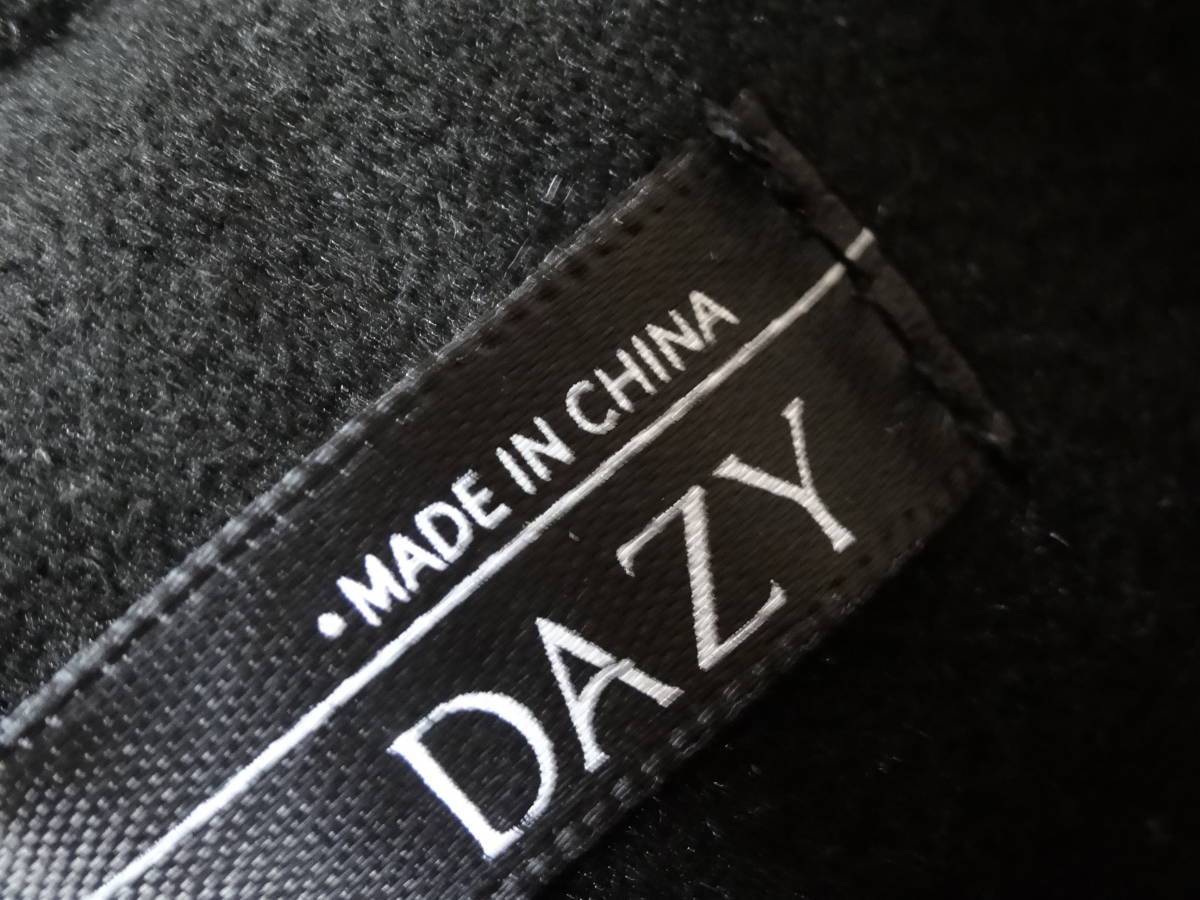 Dazy デイジー ジャケット SHEIN 黒 茶色 サイズXL（B34）_画像6