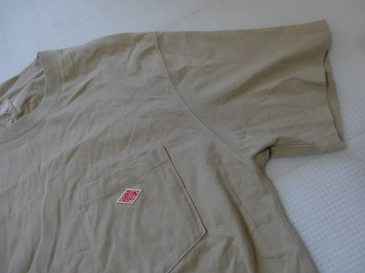DANTON ダントン Tシャツ 半袖 クルーネック ポケット（B35）の画像6