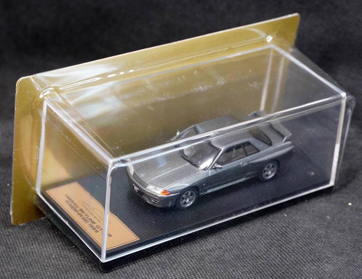 〇05　日産 スカイライン GT-R R32(BNR32) 1989　　国産名車プレミアムコレクション　1/43　アシェット　模型のみ　ブリスター未開封_画像2