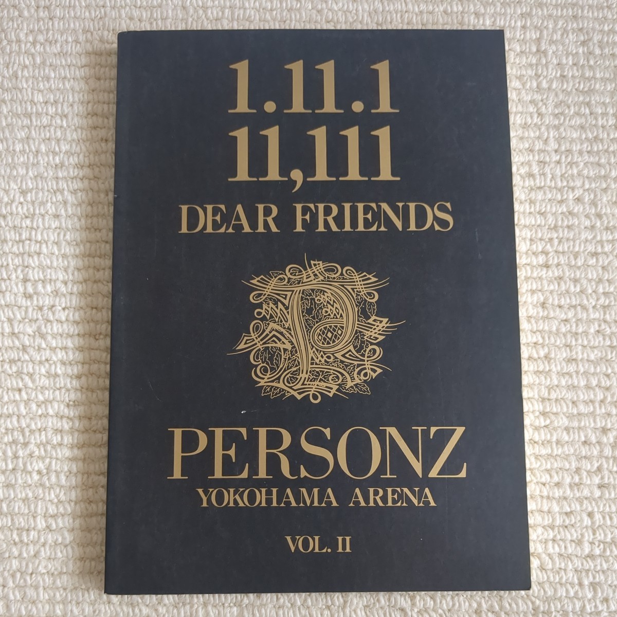 1.11.1 11,111 deer Friends PERSONZ パーソンズ バンドスコア 横浜アリーナ VOL2_画像1