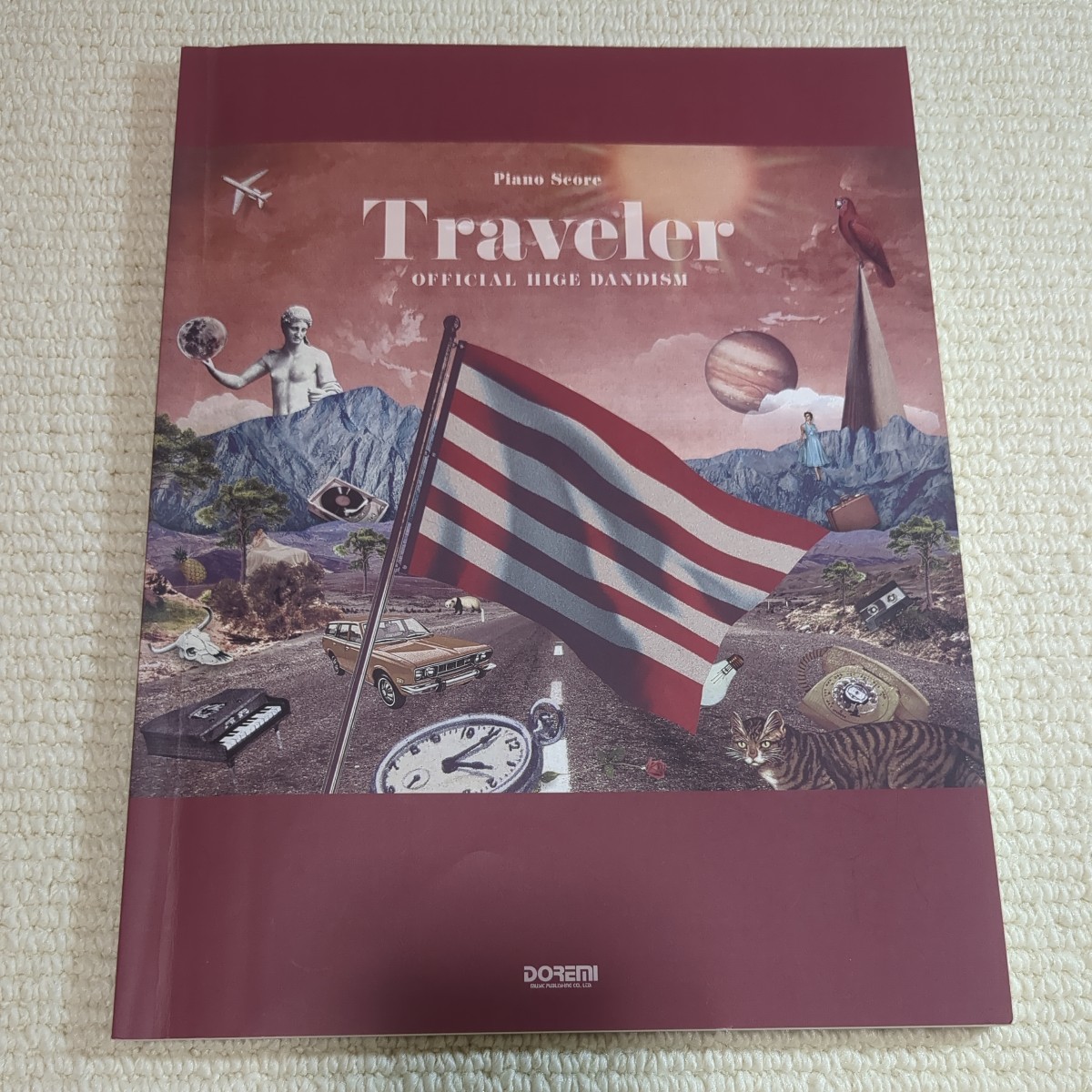 ピアノソロ＆弾き語り Official髭男dism／Traveler （オフィシャルスコア） (ピアノソロ&弾き語り)_画像1