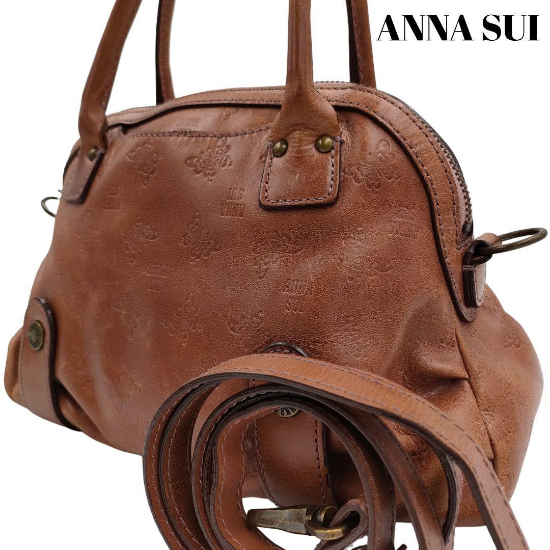 人気】ANNA SUI アナスイ 2way ショルダーバッグ ハンドバッグ