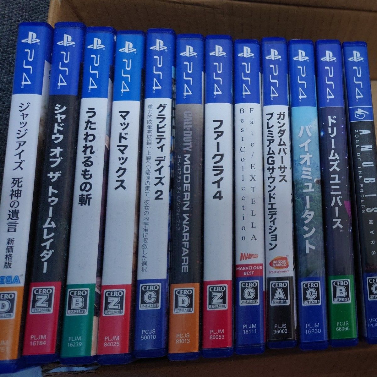 PS4ソフト　12本セット