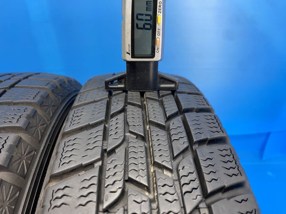 ☆個人宅可☆SG15■グッドイヤー アイスナビ GY ICE NAVI 6 145/80R13 4本 2019年製造 6～7分山位 点検済_画像6