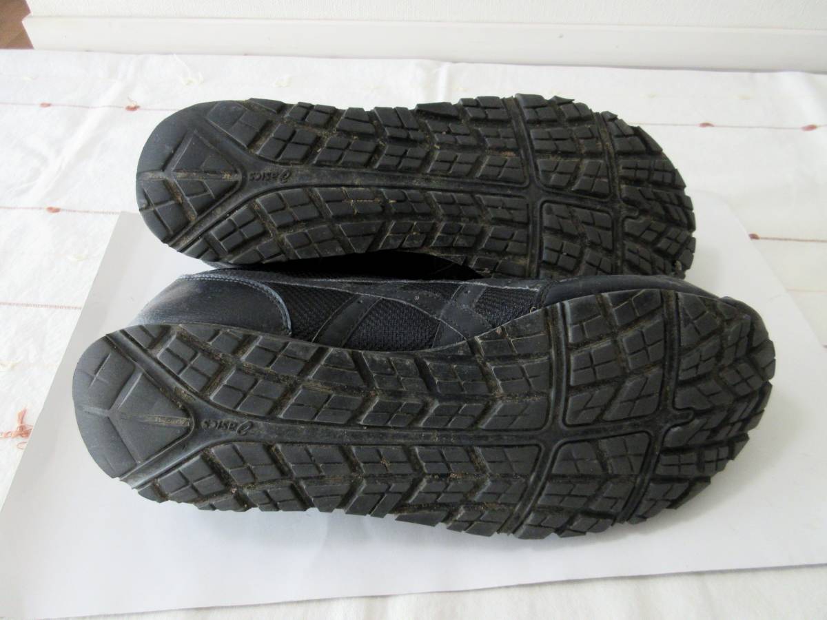 asics アシックス メンズシューズ 28cm 28.0cm FCP201 JSAA規格 A種 スニーカー 安全靴 作業靴 黒 衝撃吸収 耐滑 ウィンジョブ_画像9