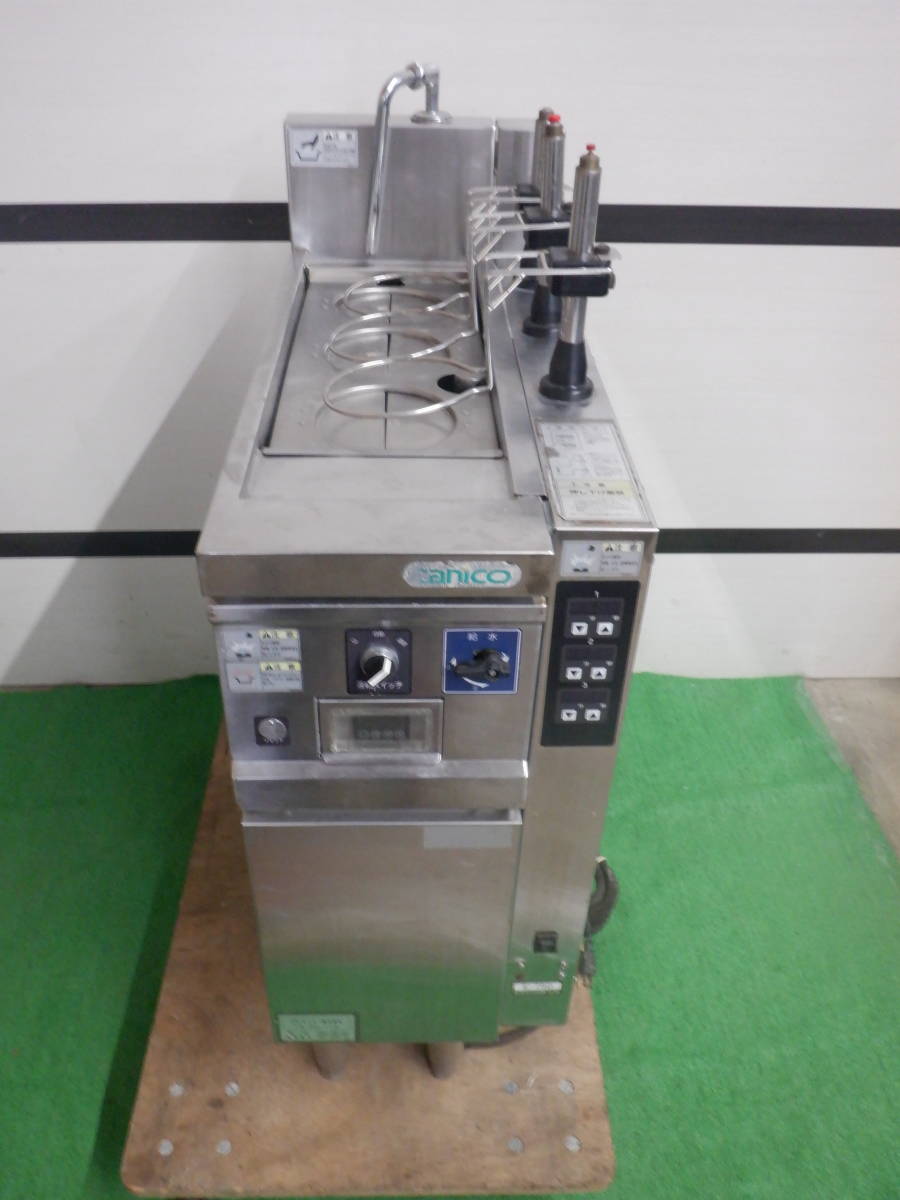 3口自動ゆで麺機 100v・3相200v タニコー ALE-3AR