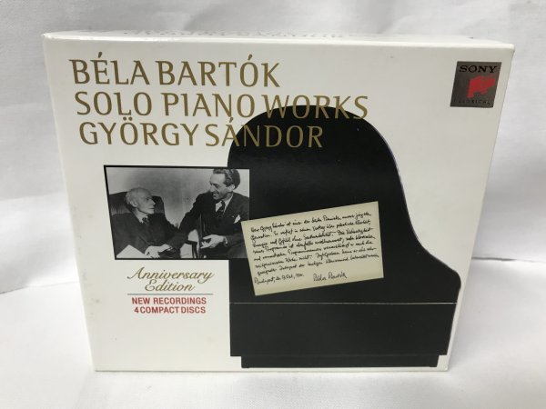 F19 CD未開封 Bartok バルトーク / Solo Piano Works ソロ・ピアノ作品集_画像1
