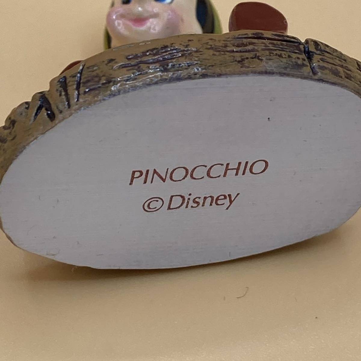 【2261】ピノキオPINOCCHIO Disney　CHINA/ディズニー レトロ調/アンティーク調 置物/オブジェ/置き飾りレア_画像3