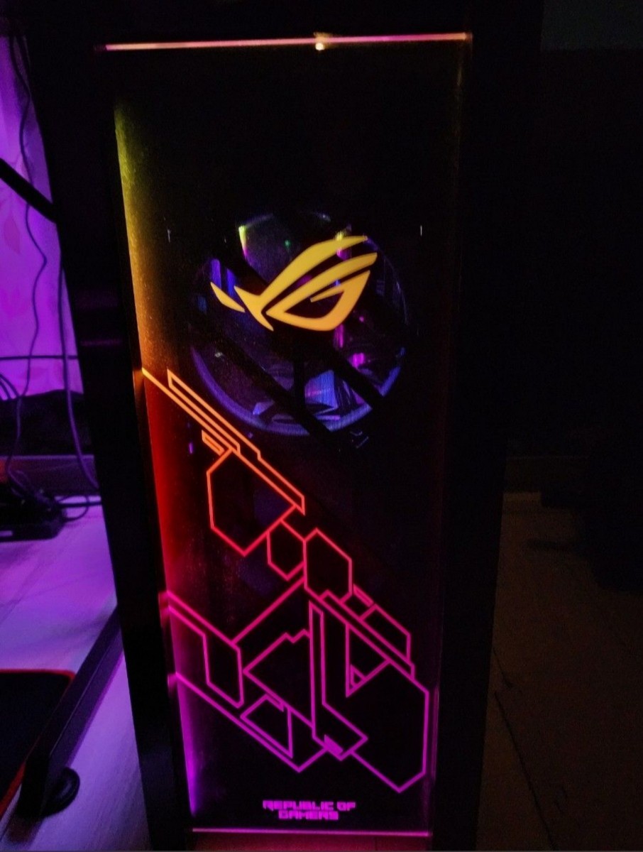現品限り一斉値下げ! ROG ASUS STRIX ブラックゲーミングPCケース