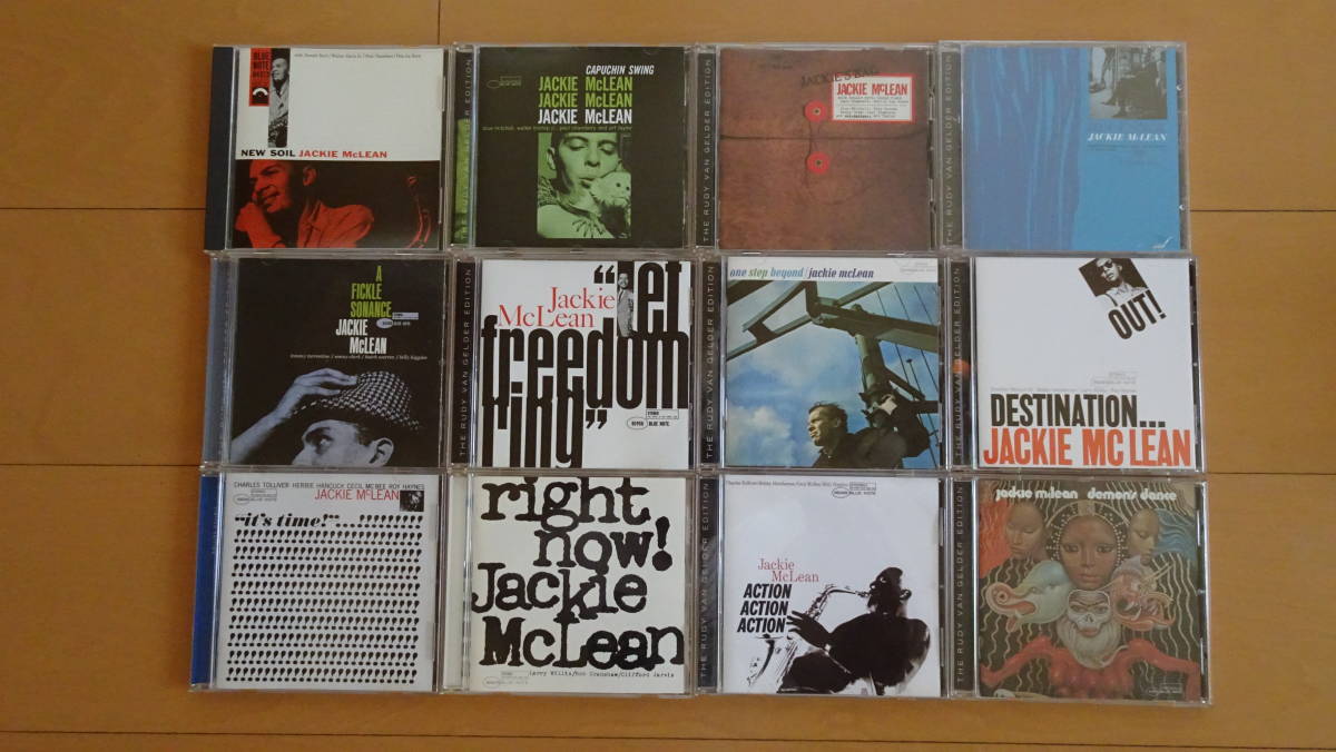 CD : JACKIE McLEAN (alto sax) / BLUE NOTE : ジャズ : 計１３ 点 (追加1点含む）_画像1