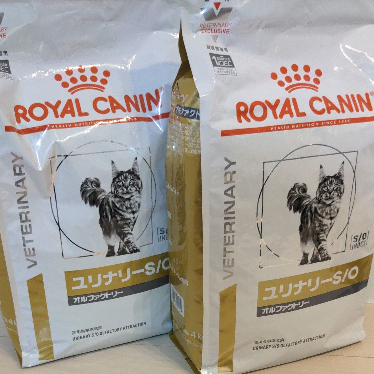 2袋セット】ユリナリーS/O 猫用 オルファクトリー ドライ 4kg×2袋