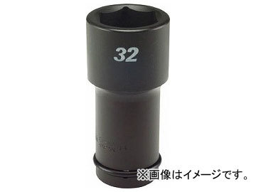 FPC インパクト ロングソケット 差込角19mm 対辺27mm 3/4WAU-27(7696426)_画像1