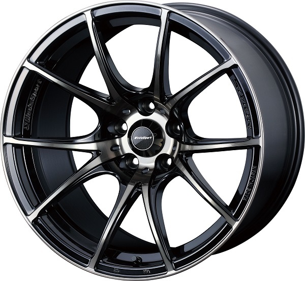 WEDSSPORT ホイール SA10R ZBB 18インチ×8.5J ＋45 5H114.3 入数：1台分(4本) 72634_画像1