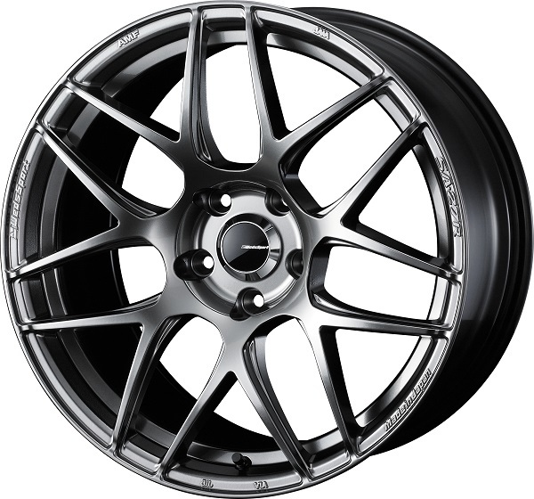 WEDSSPORT ホイール SA27R PSB 17インチ×7.5J ＋45 5H114.3 入数：1台分(4本) 74214_画像1