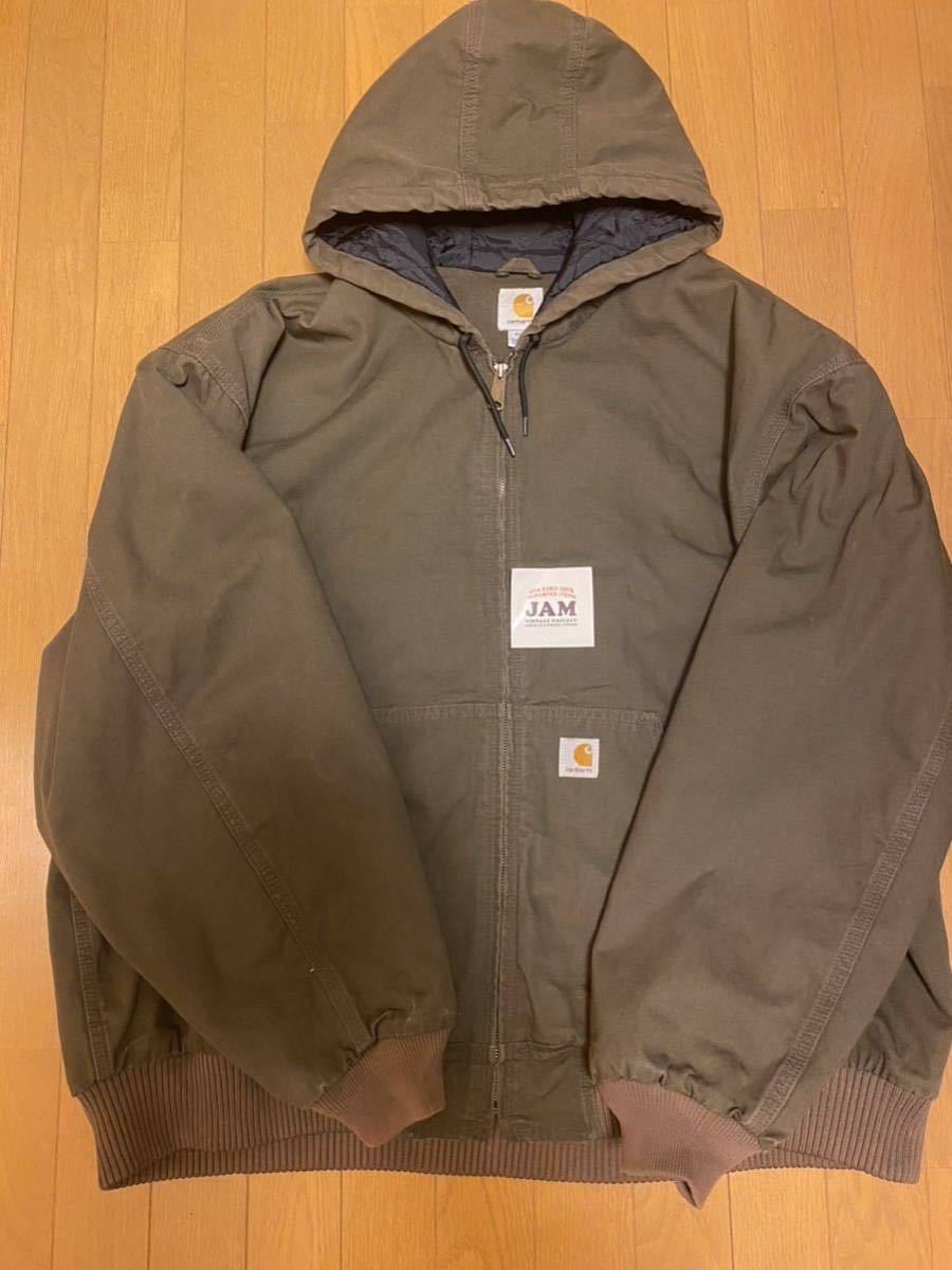 都内で Carhartt アクティブジャケット ダックパーカー 4L ジャンパー