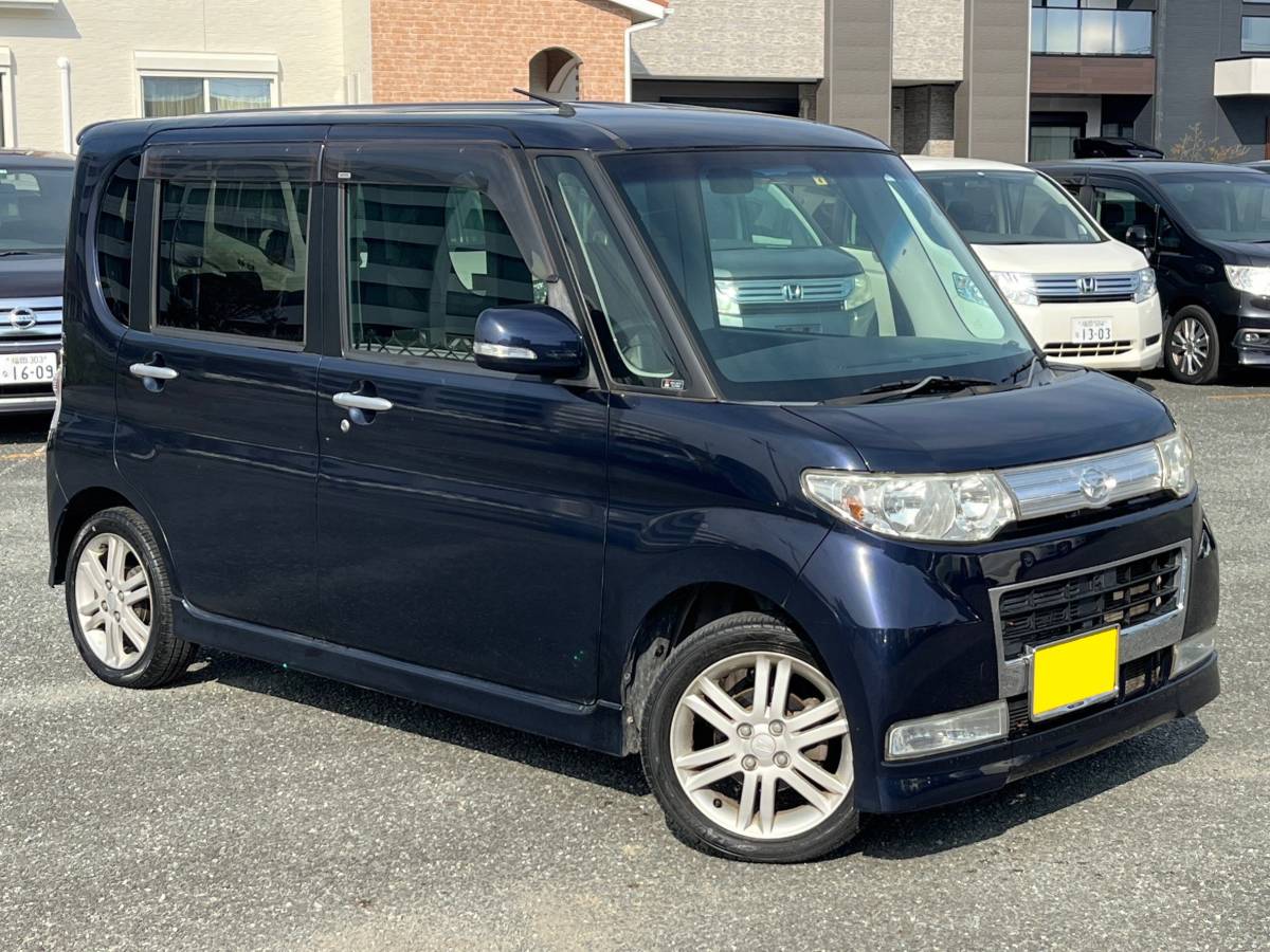 ※九州・福岡発※タント*カスタムVセレターボ*車検6年4月*純正ナビ*DTV*Bカメラ*Bluetooth*パワスラ*ETC*HID*スマートキー*純正AW*_画像1