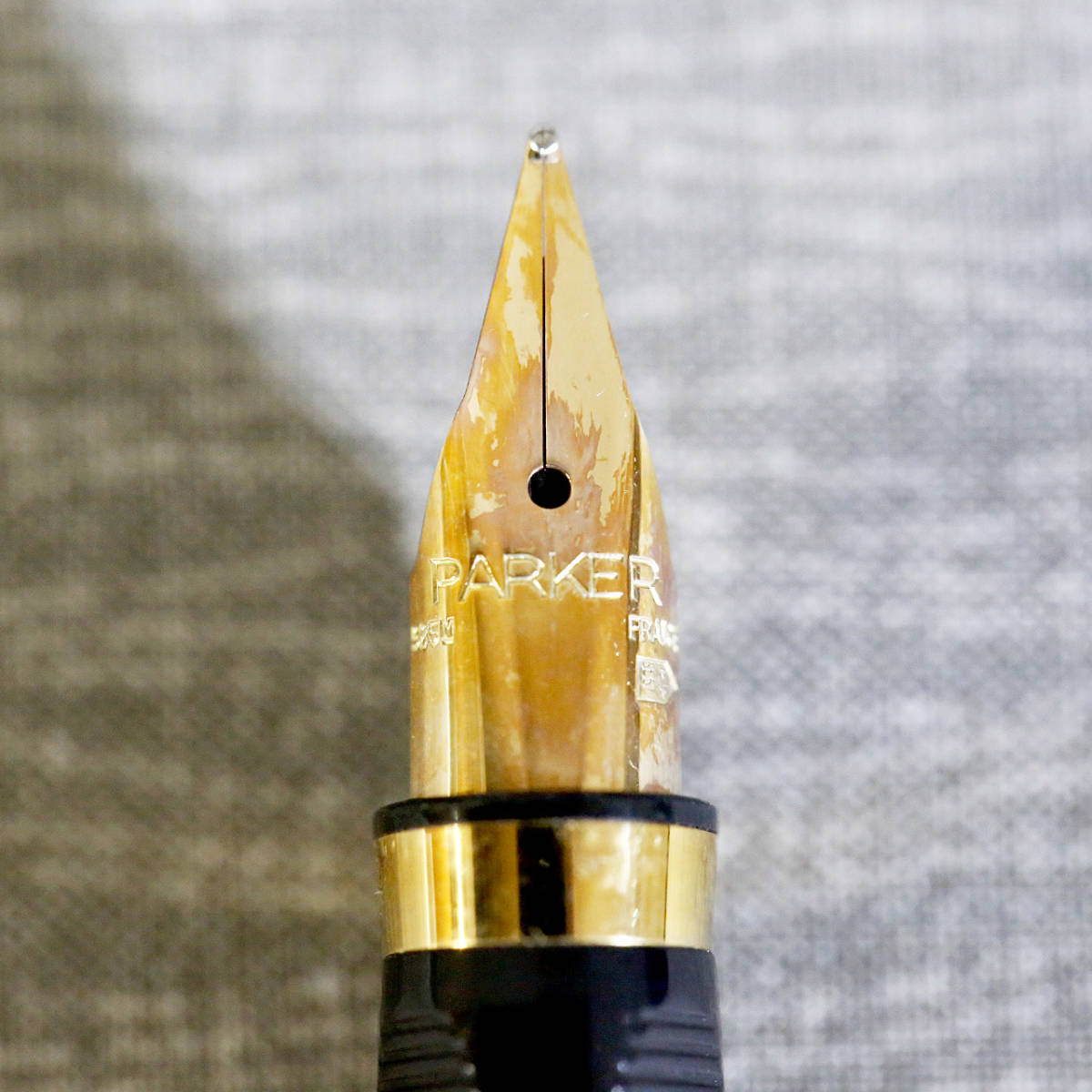 【２本セット】パーカー 万年筆 ボールペン ゴールド グレンドルジュ フランス製 4