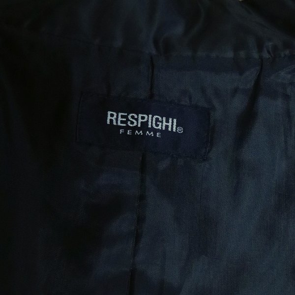 新しい 大きい 中綿入りコート RESPIGHI 新品同様/レスピーギ 13号