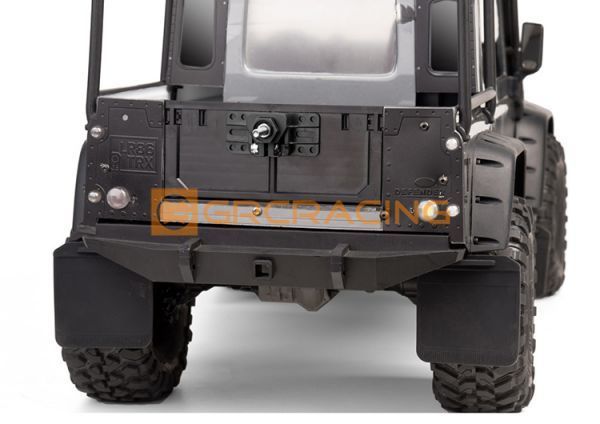 GRC製　G159A　黒　プラスチック製　車種別適合TRX-4 TRX-6 　スペアタイヤマウント_装着イメージ