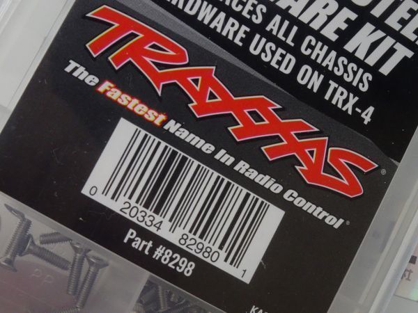 TRAXXAS#トラクサス シャーシ ボルト セット ステンレス製　TRX4　TRX-4ネジセット　MODEL# 8298